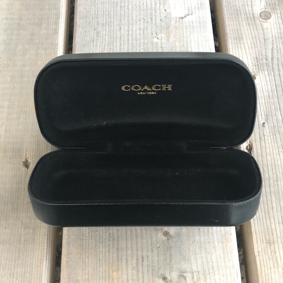Coach Empty Black Sunglasses/Glasses Case - Picture 3 of 9